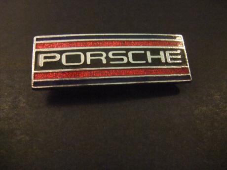 Porsche sportwagen logo meerkleurig
